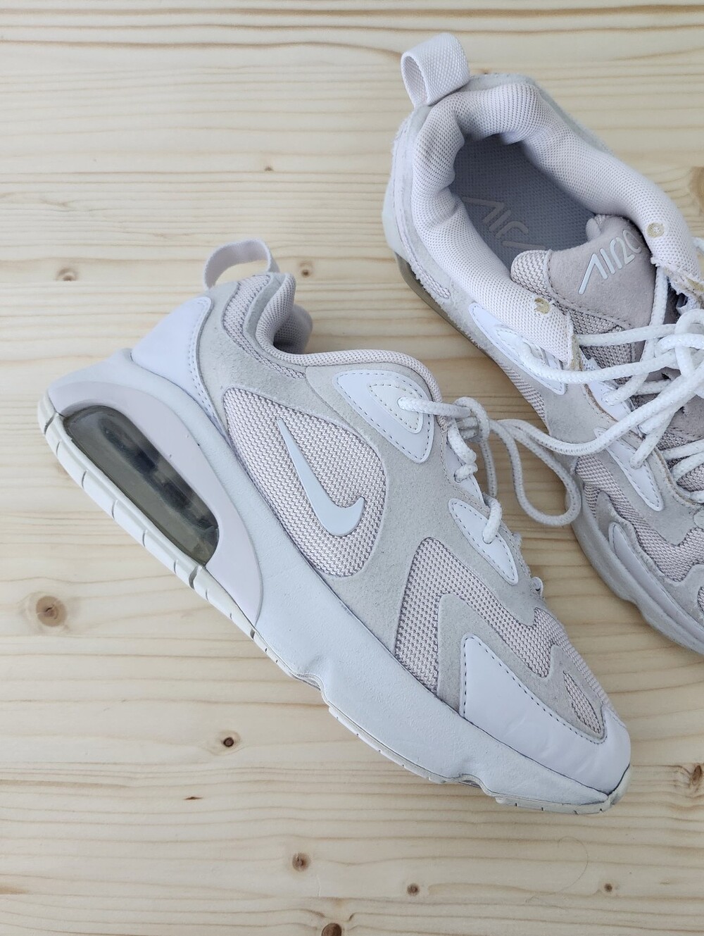 Nike Air Max 200 Sneakers in  Off White/White Women's 6